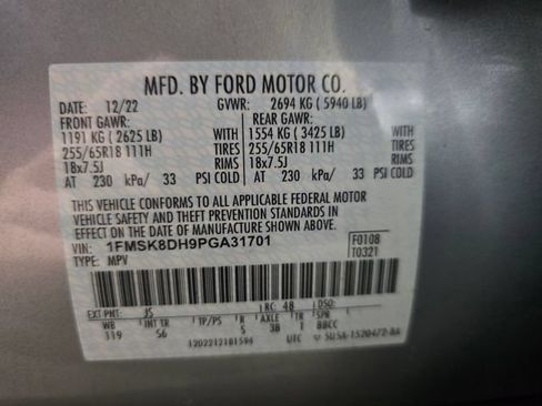 Used 2023 Ford Explorer XLT w/ Equipment Group 202A AWD/4WD image 30