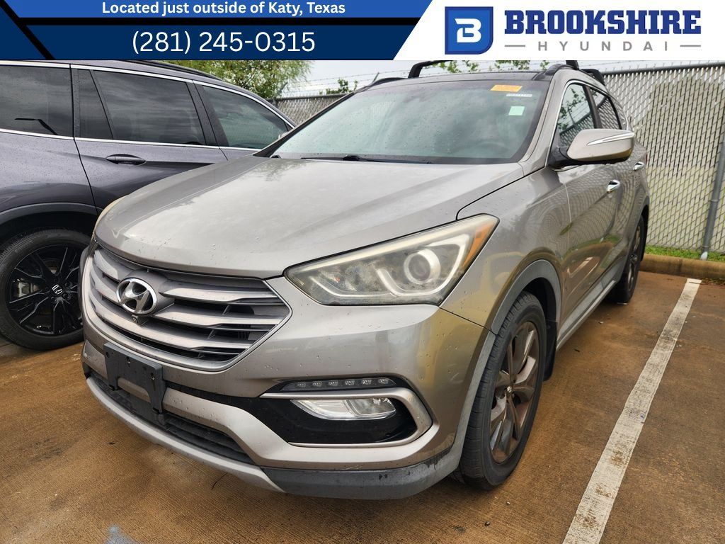 Used 2017 Hyundai Santa Fe Sport w/ 2.0T Ultimate Tech Package 05 FWD image 1
