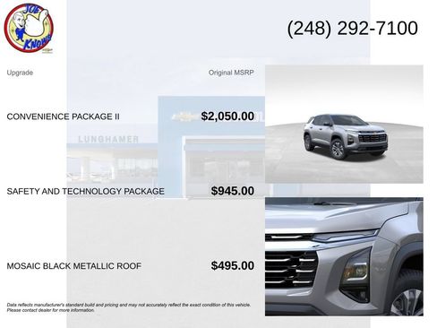 New 2026 Chevrolet Equinox LT w/ Convenience Package II FWD image 5