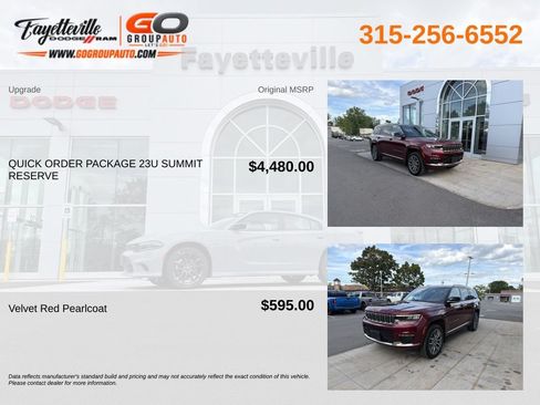 Used 2023 Jeep Grand Cherokee L Summit AWD/4WD image 5
