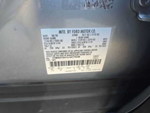 Used 2020 Ford Explorer XLT w/ Equipment Group 202A image 20