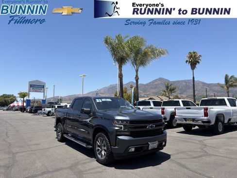 Used 2021 Chevrolet Silverado 1500 RST w/ LPO, Liner Protection Package RWD image 1