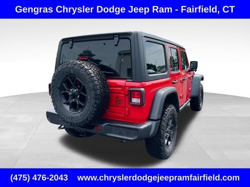 Certified 2025 Jeep Wrangler Unlimited Sport S 4xe AWD/4WD image 7