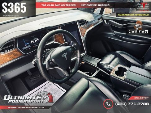 Used 2017 Tesla Model X 75D AWD/4WD image 14