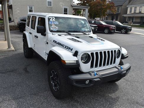 Used 2022 Jeep Wrangler Unlimited Rubicon 4xe w/ Cold Weather Group image 9