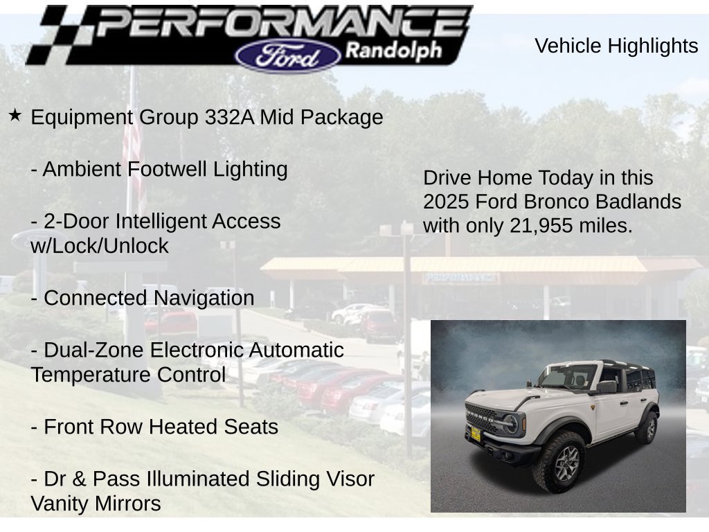 Used 2025 Ford Bronco Badlands AWD/4WD image 9