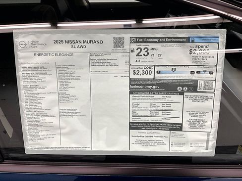 New 2025 Nissan Murano SL AWD/4WD image 42