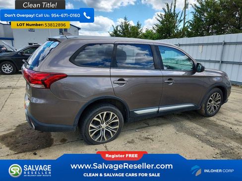 Used 2017 Mitsubishi Outlander ES AWD/4WD image 4