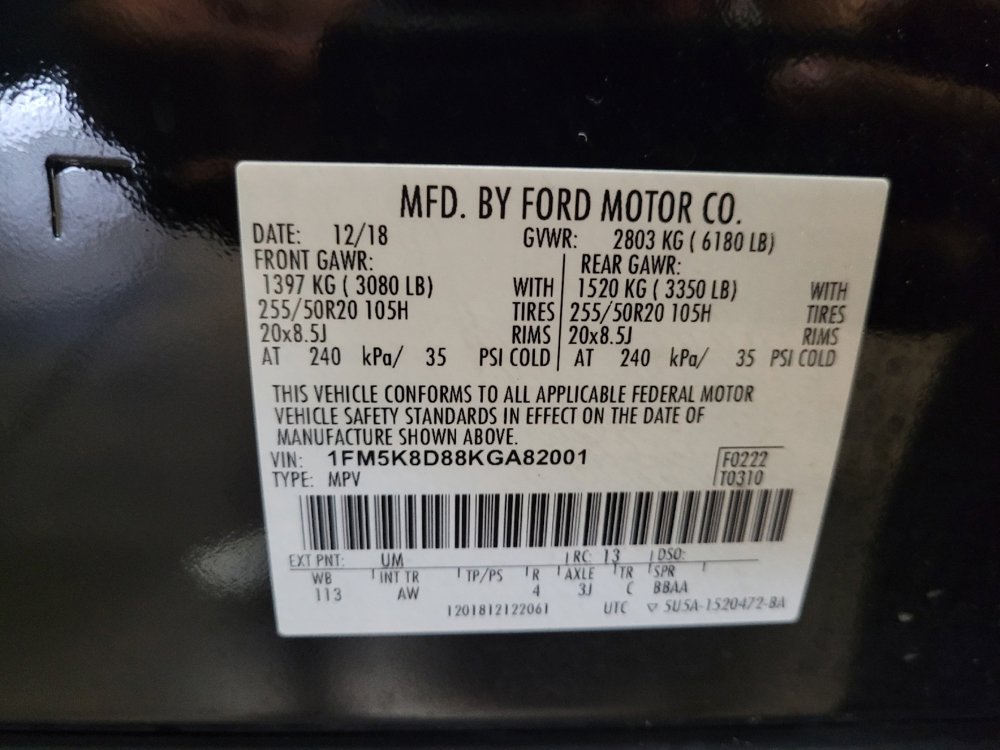 Used 2019 Ford Explorer XLT w/ Equipment Group 202A AWD/4WD image 33