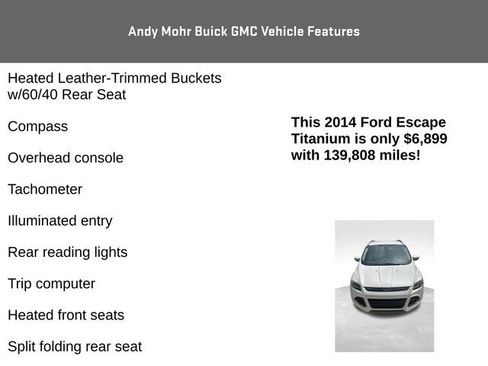 Used 2014 Ford Escape Titanium w/ Equipment Group 401A FWD image 12