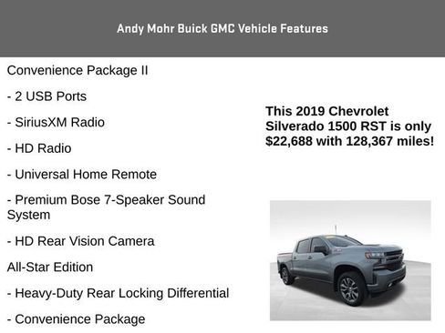 Used 2019 Chevrolet Silverado 1500 RST image 16