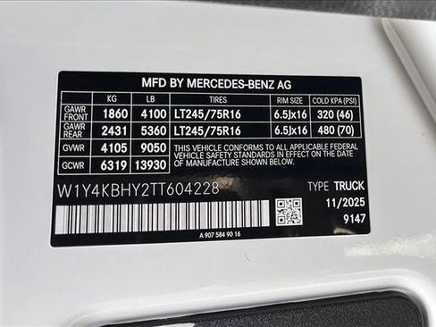 Used 2026 Mercedes-Benz Sprinter 2500 image 23