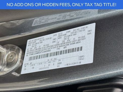 New 2026 Ford Escape ST-Line w/ Tech Pack #1 image 32