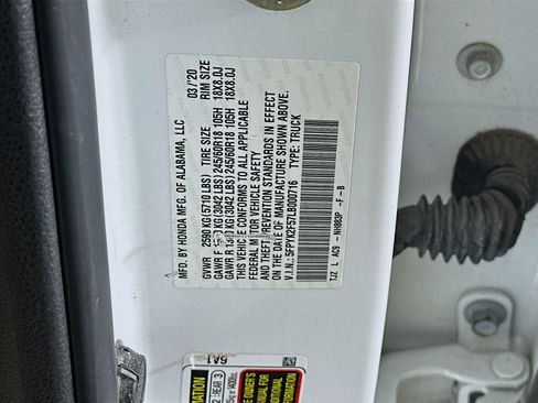 Used 2020 Honda Ridgeline RTL image 12