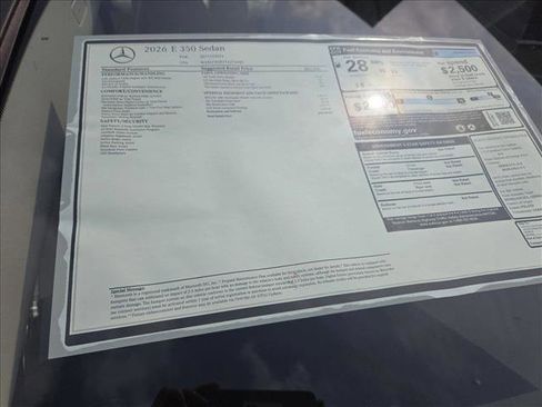 New 2026 Mercedes-Benz E 350 Sedan image 13