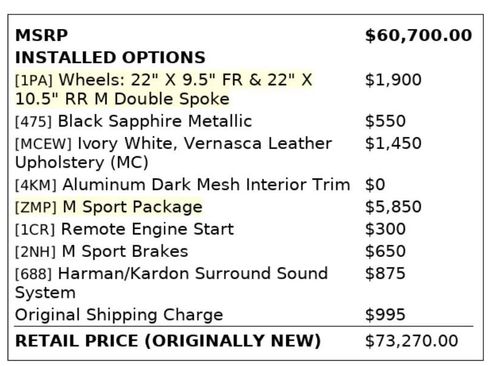 Used 2019 BMW X5 xDrive40i w/ M Sport Package image 12