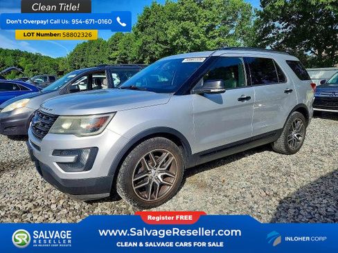 Used 2016 Ford Explorer Sport w/ Equipment Group 401A AWD/4WD image 1