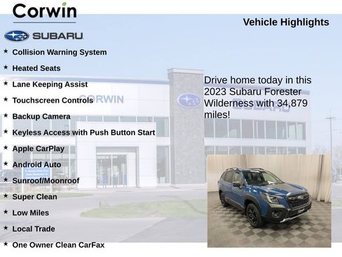 Used 2023 Subaru Forester Wilderness image 6