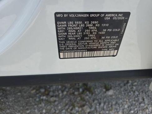 New 2026 Volkswagen Atlas SEL Premium R-Line AWD/4WD image 31