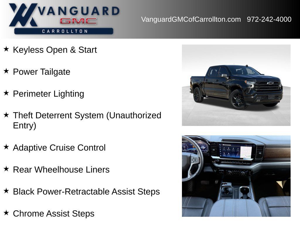 Used 2025 Chevrolet Silverado 1500 High Country w/ Midnight Edition AWD/4WD image 24