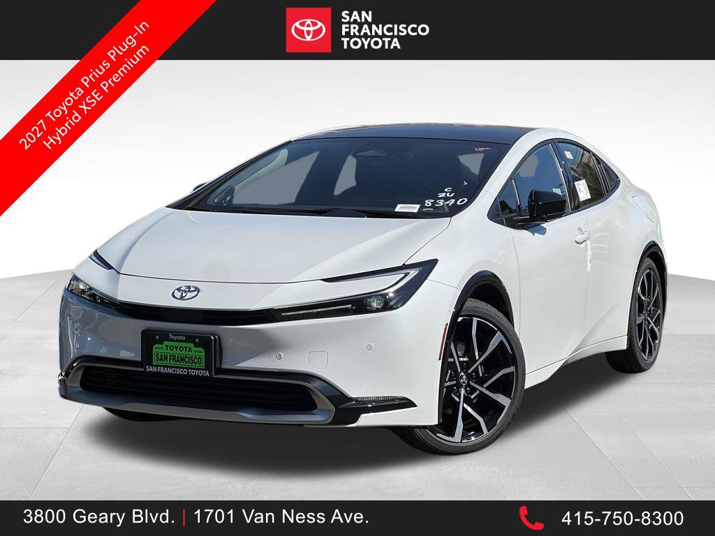 New 2027 Toyota Prius Plug-In Hybrid w/ Limited Premium Package FWD image 1
