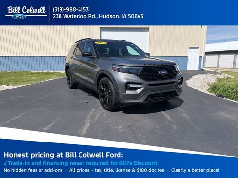 Used 2023 Ford Explorer ST-Line w/ Class IV Trailer Tow Package AWD/4WD image 1