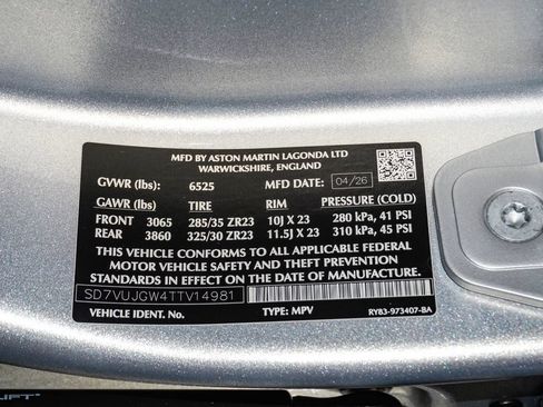 New 2026 Aston Martin DBX S AWD/4WD image 34