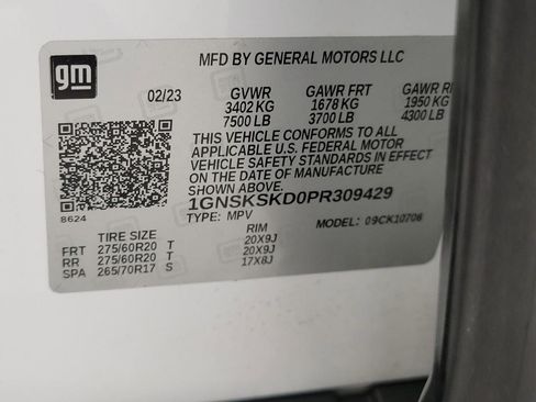 Certified 2023 Chevrolet Tahoe Premier AWD/4WD image 58