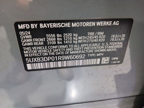 Certified 2024 BMW X3 M40i w/ Premium Package AWD/4WD image 3