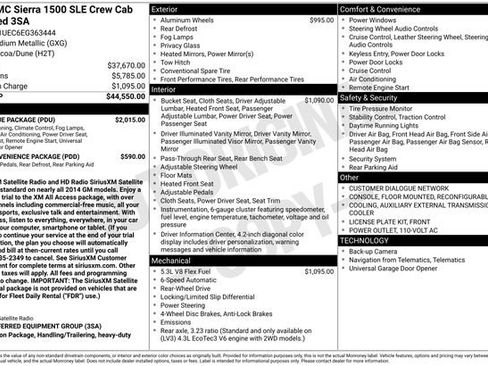 Used 2014 GMC Sierra 1500 SLE w/ SLE Value Package RWD image 6