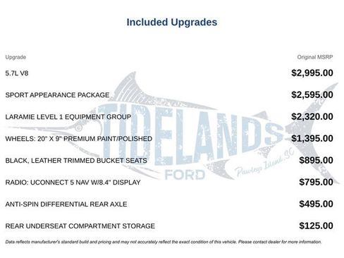 Used 2022 RAM 1500 Laramie w/ Sport Appearance Package image 2