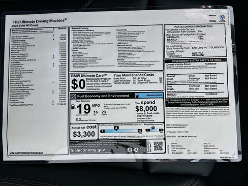 New 2026 BMW M2 w/ Lighting Package RWD image 42