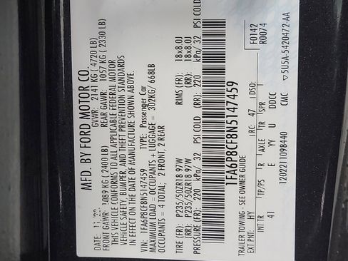 Used 2022 Ford Mustang GT Premium image 32