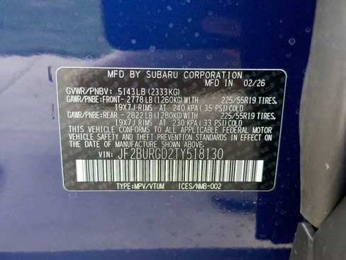 New 2026 Subaru Outback Limited XT AWD/4WD image 34