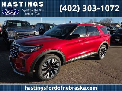 New 2026 Ford Explorer Platinum w/ LUX Leather Package