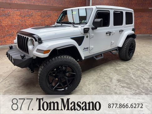 Used 2022 Jeep Wrangler Unlimited Sahara w/ Cold Weather Group image 1