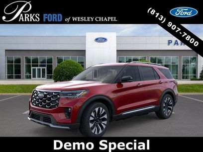 New 2026 Ford Explorer Platinum