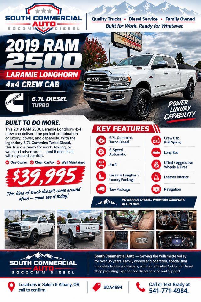 Used 2019 RAM 2500 Limited AWD/4WD image 17