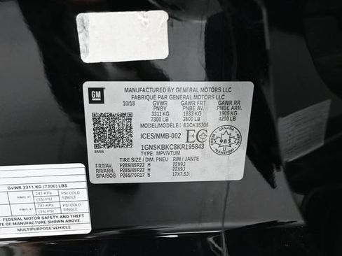Used 2019 Chevrolet Tahoe LT w/ RST Edition AWD/4WD image 63