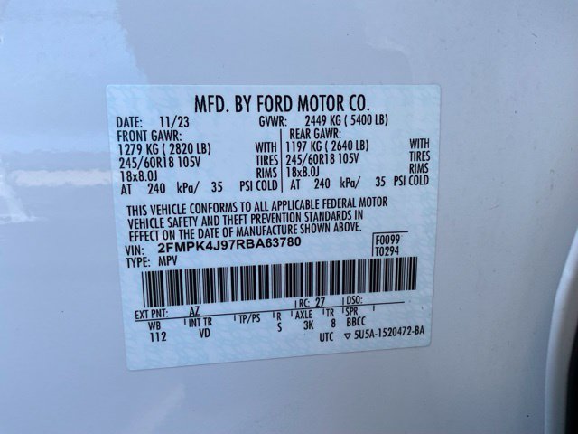 Used 2024 Ford Edge SEL w/ Convenience Package AWD/4WD image 46