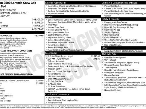 Used 2024 RAM 2500 Laramie w/ Safety Group AWD/4WD image 37