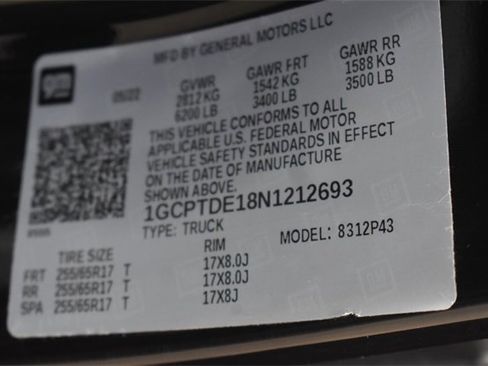 Certified 2022 Chevrolet Colorado Z71 image 39