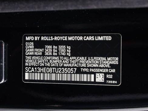 New 2026 Rolls-Royce Phantom Sedan RWD image 19