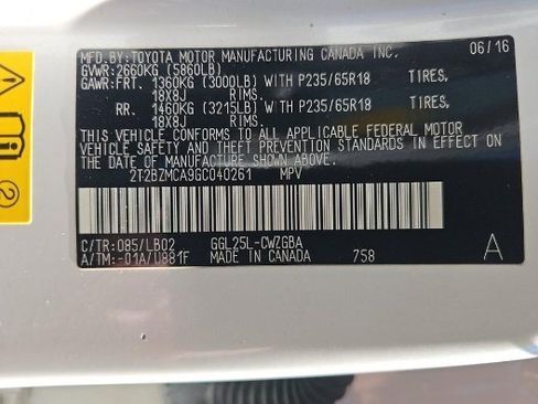 Used 2016 Lexus RX 350 AWD w/ Premium Package image 10