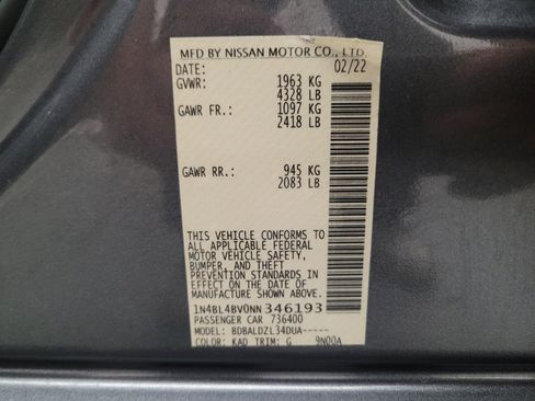 Used 2022 Nissan Altima 2.5 S FWD image 33
