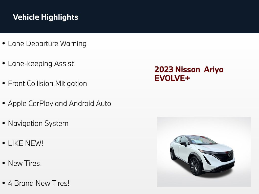 Used 2023 Nissan Ariya FWD image 84