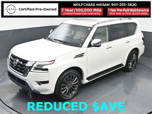 Certified 2024 Nissan Armada Platinum w/ Captain's Chairs Package image 30