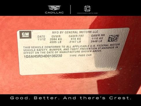 Used 2013 Cadillac ATS Luxury w/ Cold Weather Package image 28