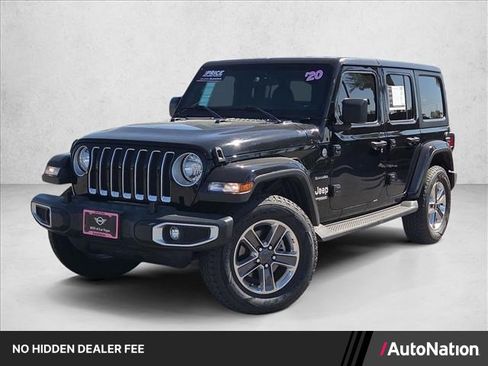 Used 2020 Jeep Wrangler Unlimited Sahara AWD/4WD image 1
