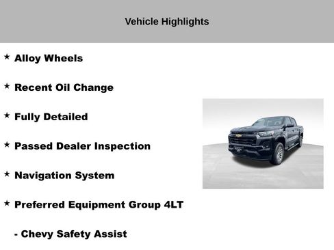 Used 2023 Chevrolet Colorado LT w/ LT Convenience Package image 9